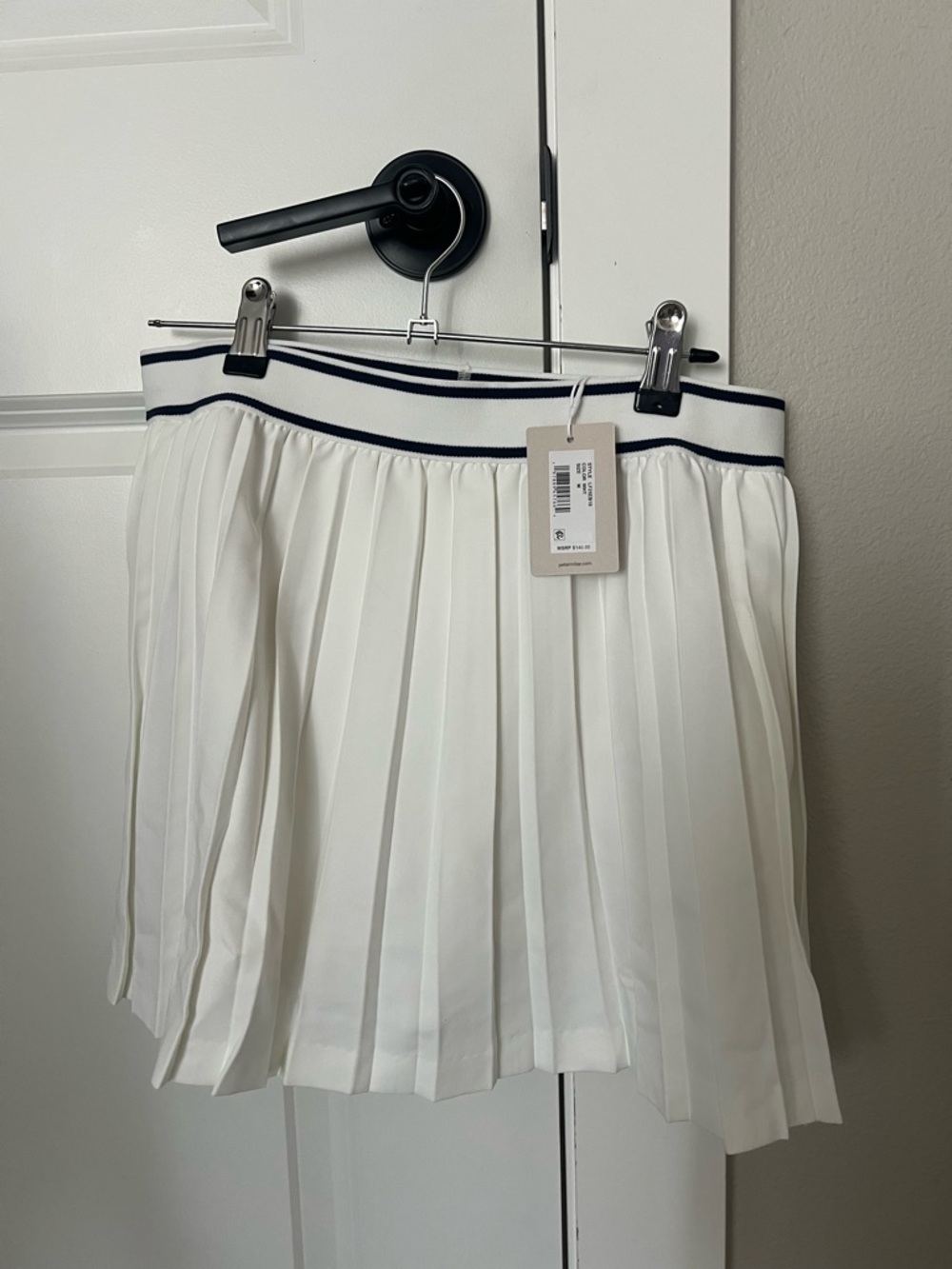 Peter Millar White Mickey Pleated Skort Size M